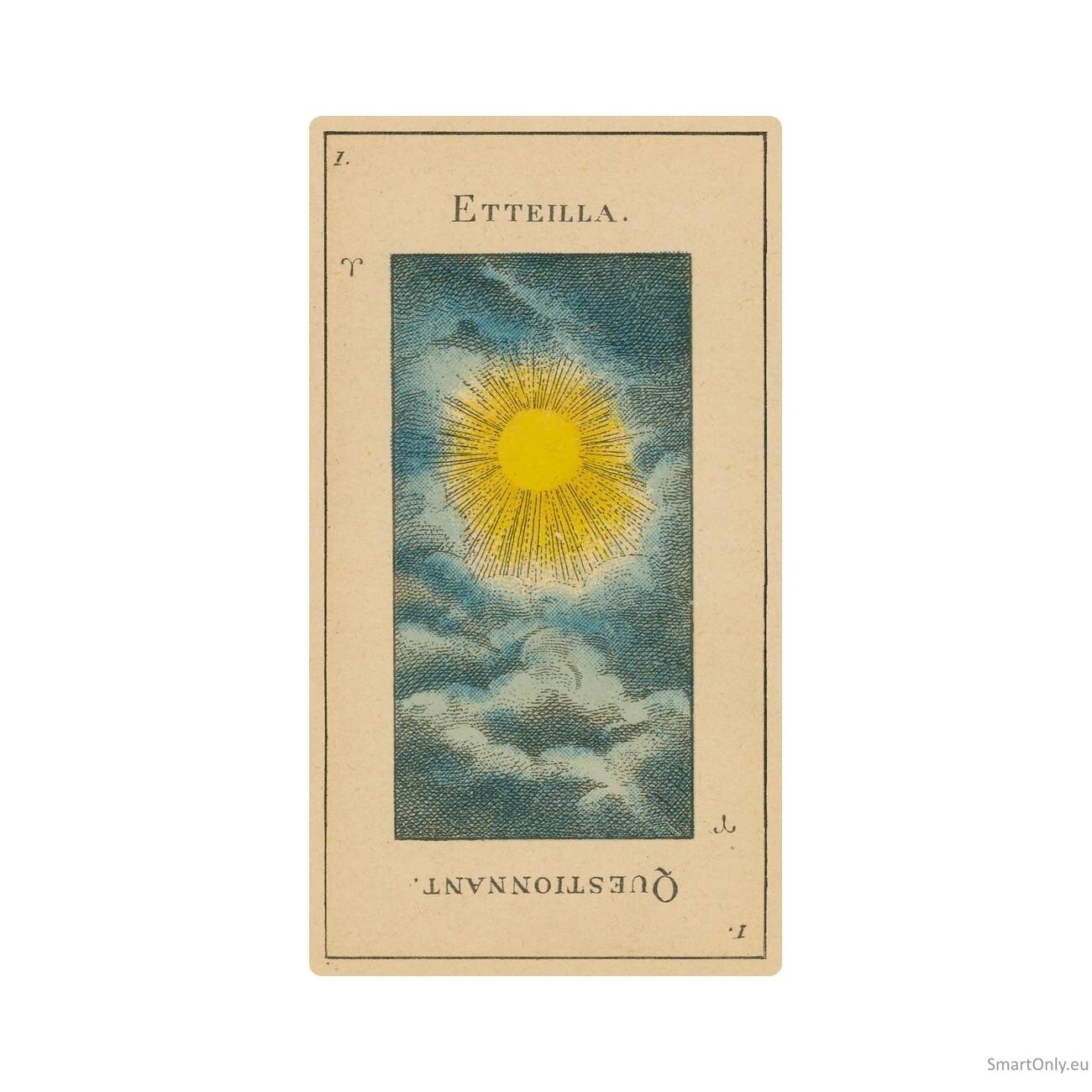 Tarot Etteilla Anima Antiqua Limituoto leidimo kortos Lo Scarabeo 1