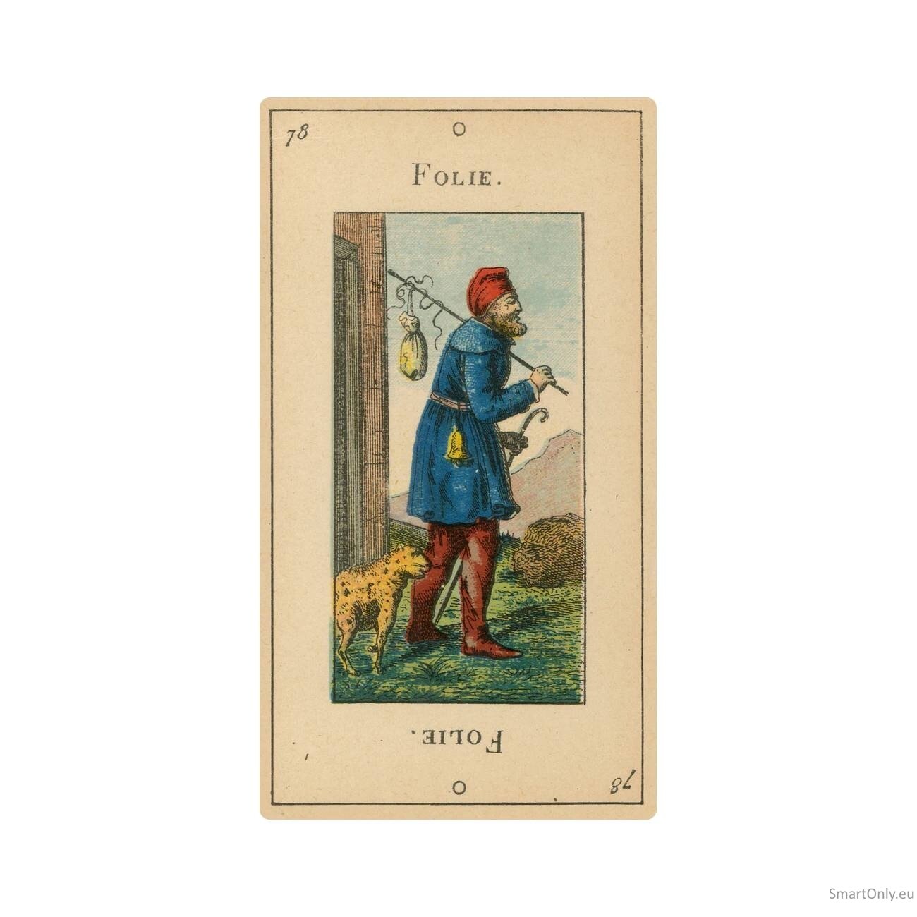 Tarot Etteilla Anima Antiqua Limituoto leidimo kortos Lo Scarabeo 11
