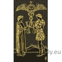 Tarot Gold and Black Edition taro kortos Lo Scarabeo 1 Tarot Gold and Black Edition taro kortos Lo Scarabeo 1
