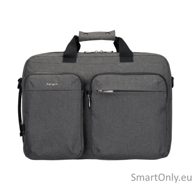 Targus 15-16" Hybrid Briefcase Backpack - Grey | Targus Targus 15-16" Hybrid Briefcase Backpack - Grey | Targus
