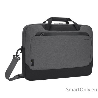 Targus Cypress 15.6” Briefcase with EcoSmart (Grey) Targus Targus Cypress 15.6” Briefcase with EcoSmart (Grey) Targus