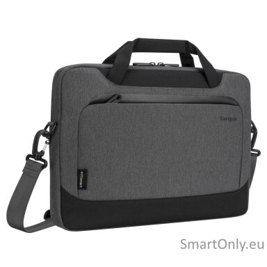 Targus Slimcase with EcoSmart Cypress Fits up to size 15.6 ", Grey, Shoulder strap Targus Slimcase with EcoSmart Cypress Fits up to size 15.6 ", Grey, Shoulder strap