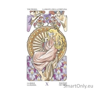 Tarot Art Nouveau kortos Lo Scarabeo