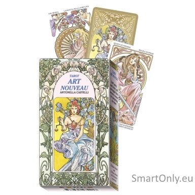 Tarot Art Nouveau kortos Lo Scarabeo
