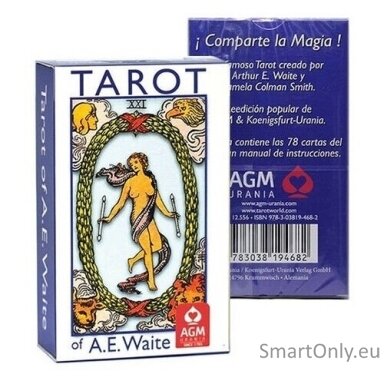 tarot-de-ae-waite-standard-blue-edition-in-spanish-kortos-agm