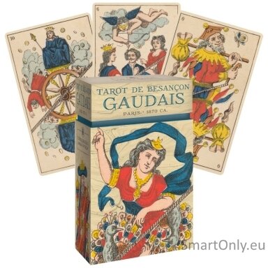 Tarot de Besancon Gaudais - Limituoto leidimo taro kortos Lo Scarabeo