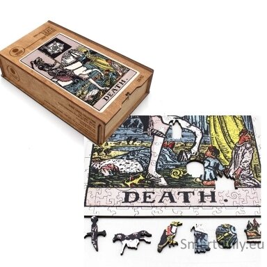 Tarot: Death (Rider-Waite) Jigsaw Wooden Puzzle 250pcs Fantasy Puzzles
