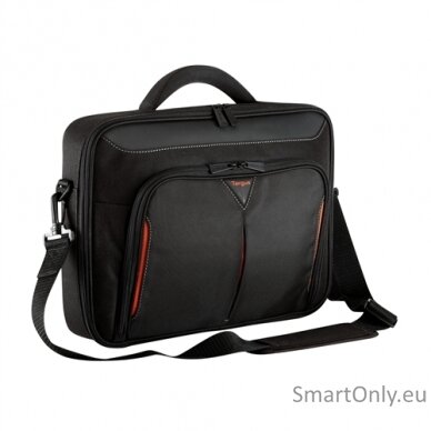 Targus Classic+ Fits up to size 15.6 ", Black/Red, Shoulder strap, Messenger - Briefcase 2