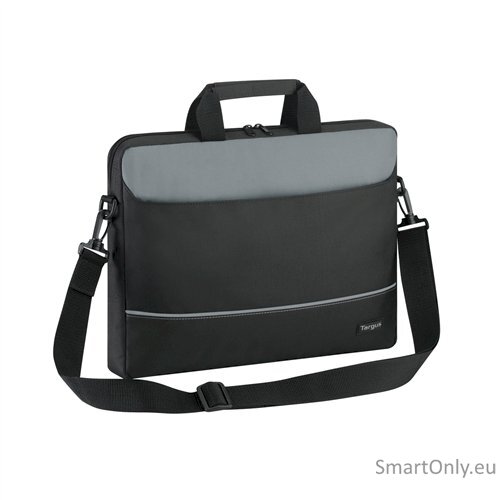 Targus Intellect Fits up to size 15.6 ", Black/Grey, Shoulder strap, Messenger - Briefcase,