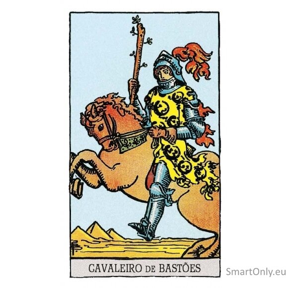 Tarot de A.E. Waite Tarot kortos Portugališkas leidimas Kišeninis variantas AGM 4