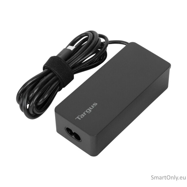 Targus | 65 W USB-C PD Charger - For Laptops or Power Pass-Thru Docks 1 Targus | 65 W USB-C PD Charger - For Laptops or Power Pass-Thru Docks 1