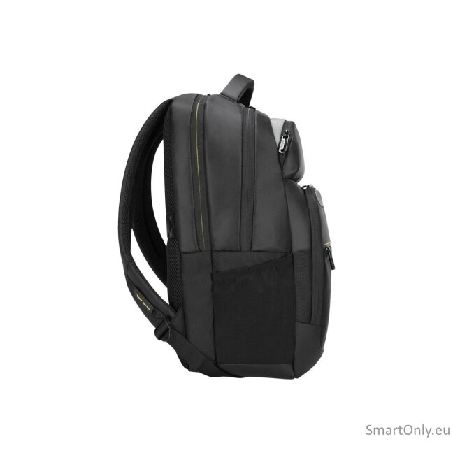 Targus CityGear 14-15.6" Laptop Backpack with Raincover - Black | Targus 8 Targus CityGear 14-15.6" Laptop Backpack with Raincover - Black | Targus 8