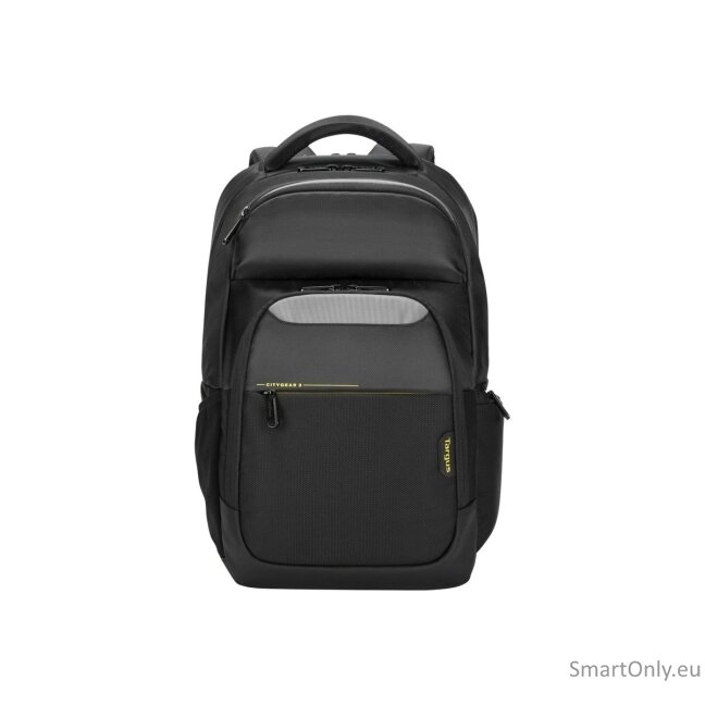 Targus CityGear 14-15.6" Laptop Backpack with Raincover - Black | Targus 1 Targus CityGear 14-15.6" Laptop Backpack with Raincover - Black | Targus 1