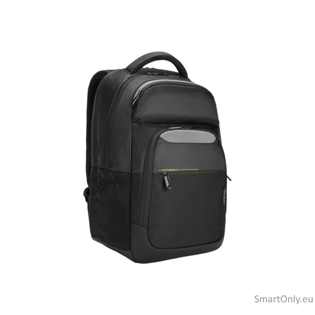 Targus CityGear 14-15.6" Laptop Backpack with Raincover - Black | Targus 3