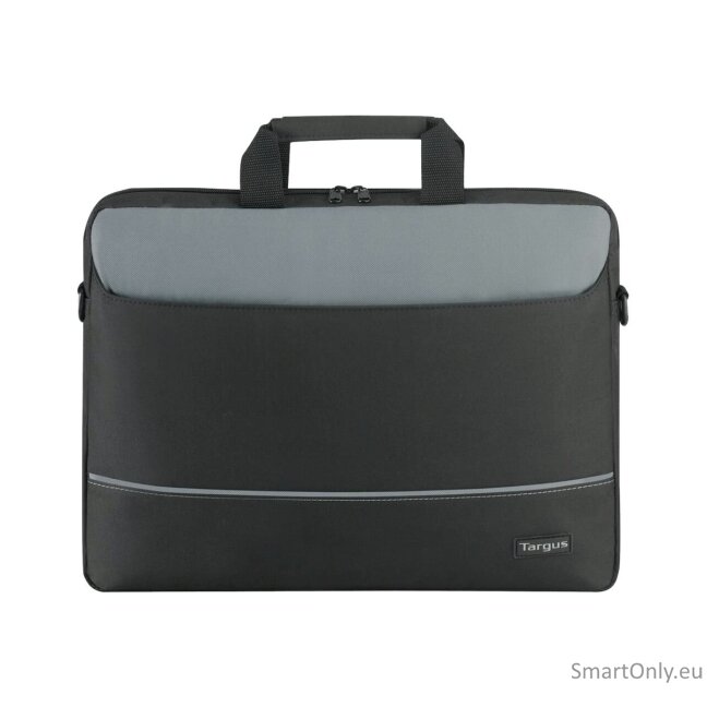 Targus Intellect Fits up to size 15.6 ", Black/Grey, Shoulder strap, Messenger - Briefcase, 4