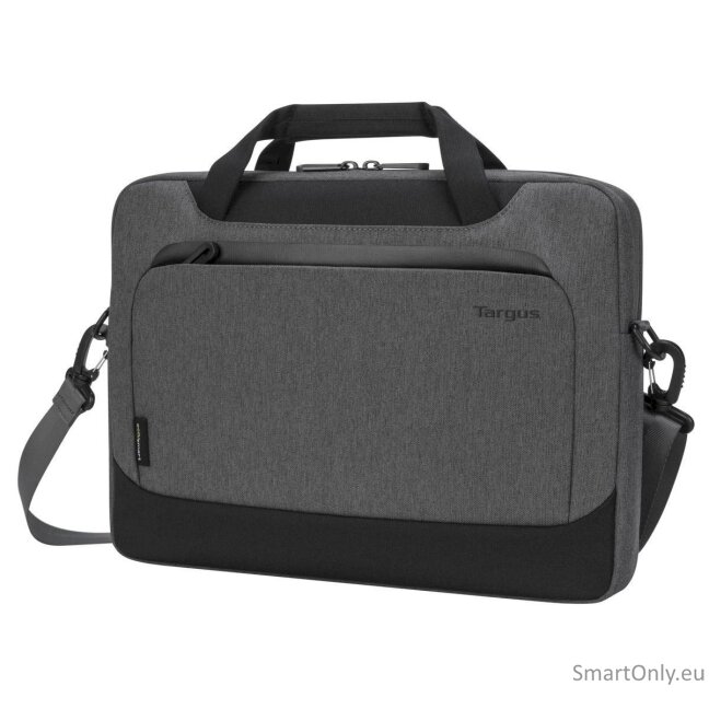 Targus Slimcase with EcoSmart Cypress Fits up to size 15.6 ", Grey, Shoulder strap 3 Targus Slimcase with EcoSmart Cypress Fits up to size 15.6 ", Grey, Shoulder strap 3