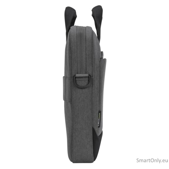 Targus Slimcase with EcoSmart Cypress Fits up to size 15.6 ", Grey, Shoulder strap 5 Targus Slimcase with EcoSmart Cypress Fits up to size 15.6 ", Grey, Shoulder strap 5