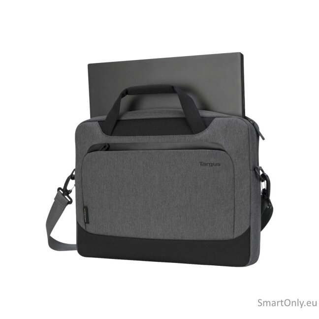 Targus Slimcase with EcoSmart Cypress Fits up to size 15.6 ", Grey, Shoulder strap 16 Targus Slimcase with EcoSmart Cypress Fits up to size 15.6 ", Grey, Shoulder strap 16