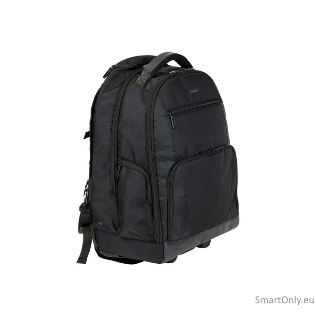 Targus Sport Rolling TSB700EU Fits up to size 15.6 " Backpack Black Shoulder strap 2 Targus Sport Rolling TSB700EU Fits up to size 15.6 " Backpack Black Shoulder strap 2
