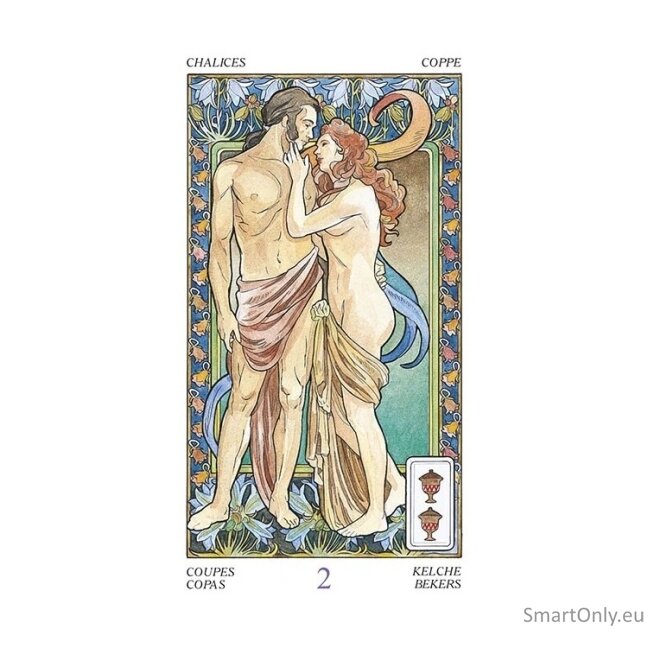 Tarot Art Nouveau kortos Lo Scarabeo 4 Tarot Art Nouveau kortos Lo Scarabeo 4