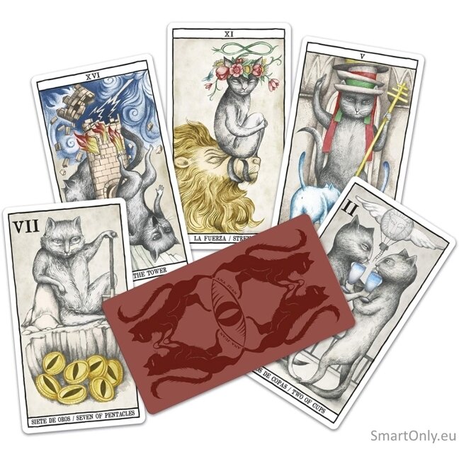 Tarot Cats kortos Fournier 2 Tarot Cats kortos Fournier 2