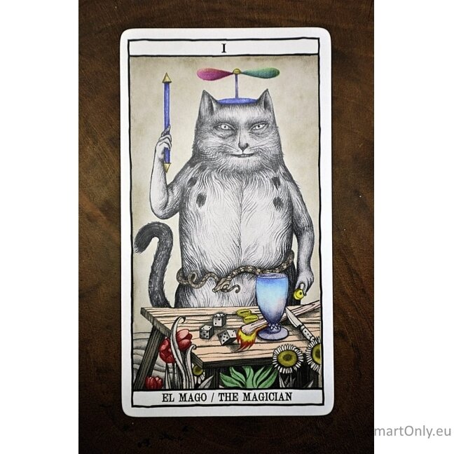 Tarot Cats kortos Fournier 9 Tarot Cats kortos Fournier 9