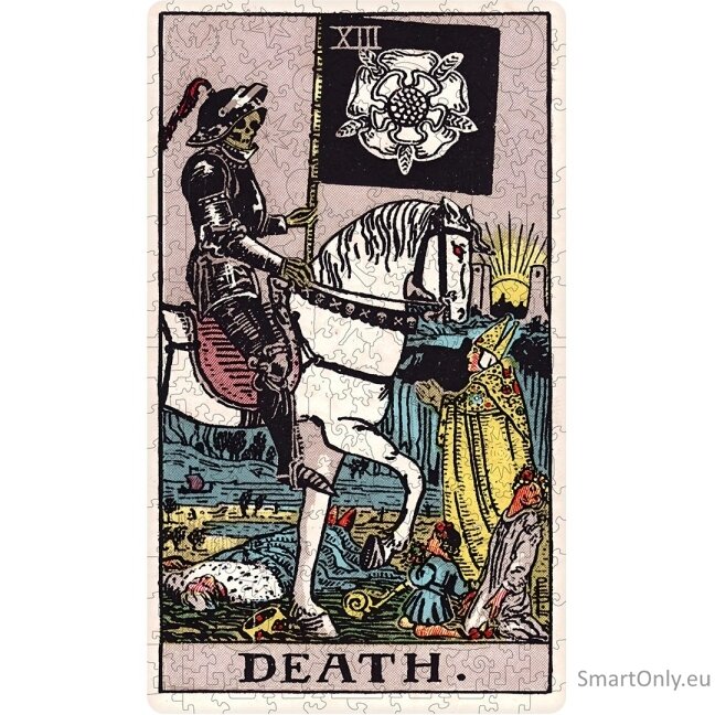 Tarot: Death (Rider-Waite) Dėlionė Iš Medžio (250 detalių) Fantasy Puzzles 5