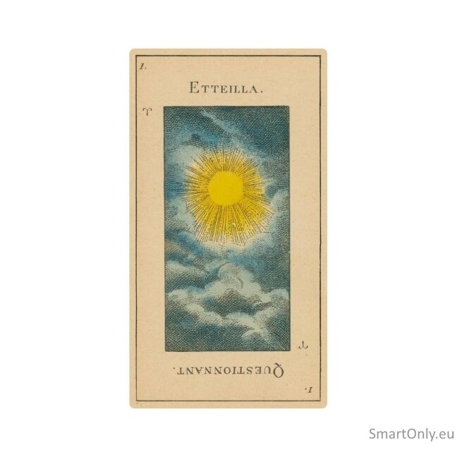 Tarot Etteilla Anima Antiqua Limituoto leidimo kortos Lo Scarabeo 1 Tarot Etteilla Anima Antiqua Limituoto leidimo kortos Lo Scarabeo 1