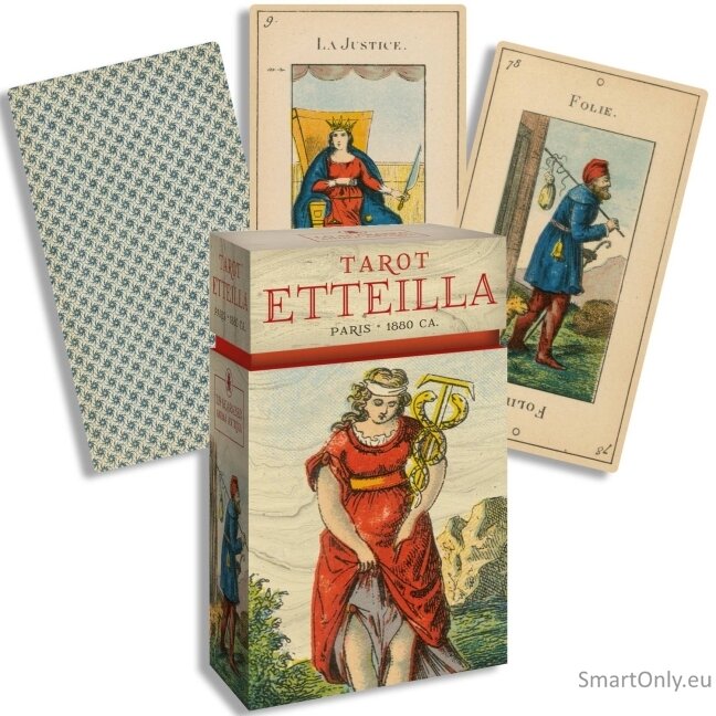 Tarot Etteilla Anima Antiqua Limituoto leidimo kortos Lo Scarabeo Tarot Etteilla Anima Antiqua Limituoto leidimo kortos Lo Scarabeo