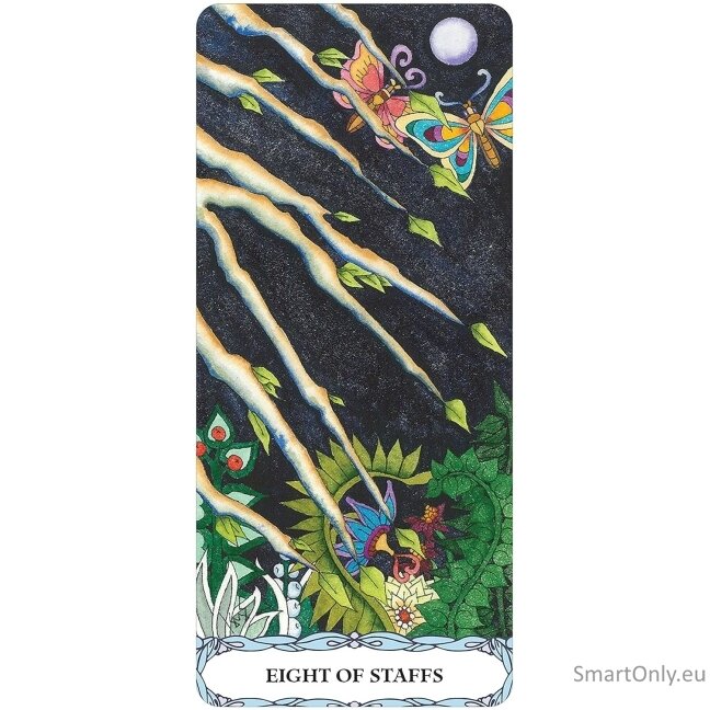 Tarot of a Moon Garden Borderless kortos US Games Systems 3 Tarot of a Moon Garden Borderless kortos US Games Systems 3