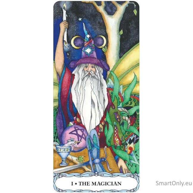 Tarot of a Moon Garden Borderless kortos US Games Systems 8 Tarot of a Moon Garden Borderless kortos US Games Systems 8