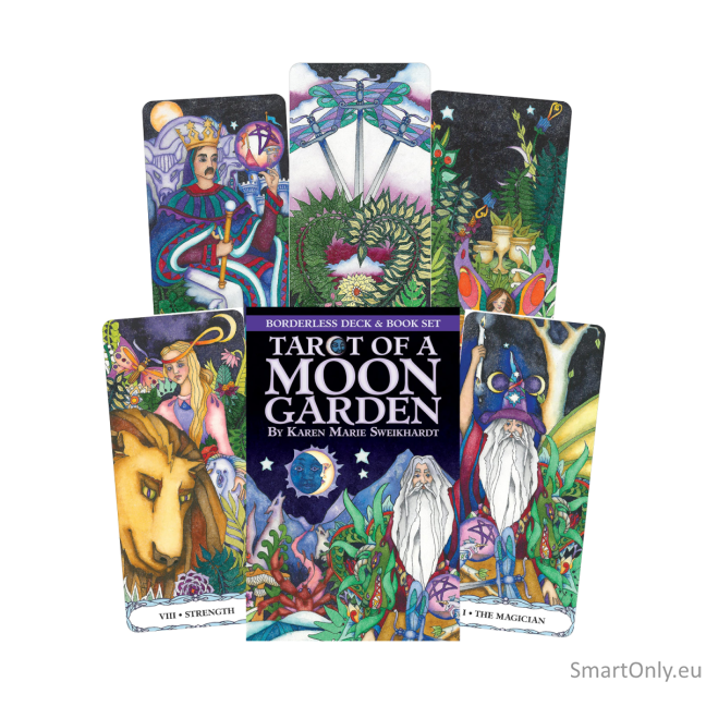 Tarot of a Moon Garden Borderless kortos US Games Systems Tarot of a Moon Garden Borderless kortos US Games Systems