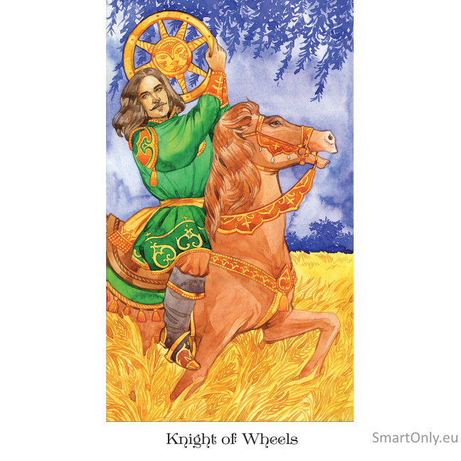 Tarot of the Golden Wheel kortos US Games Systems 3