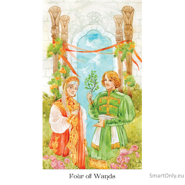 Tarot of the Golden Wheel kortos US Games Systems 5 Tarot of the Golden Wheel kortos US Games Systems 5