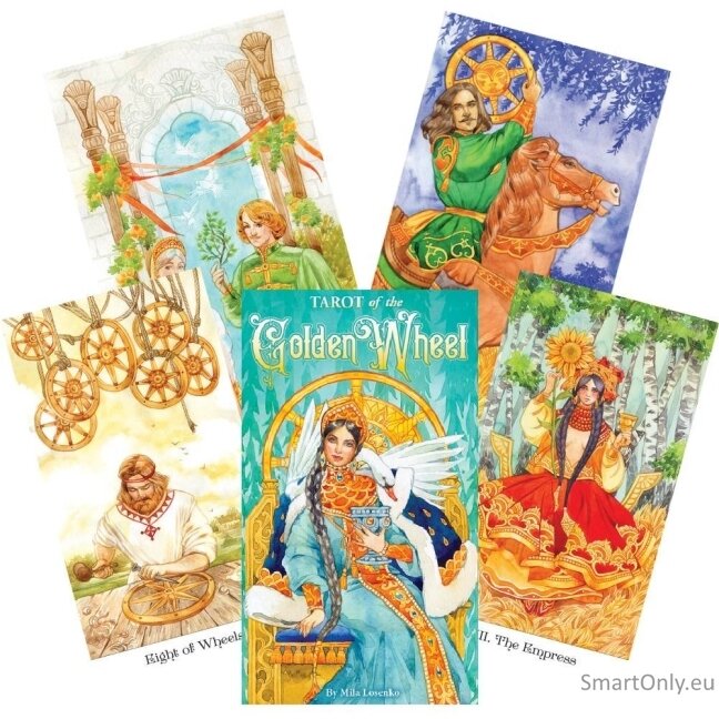 Tarot of the Golden Wheel kortos US Games Systems