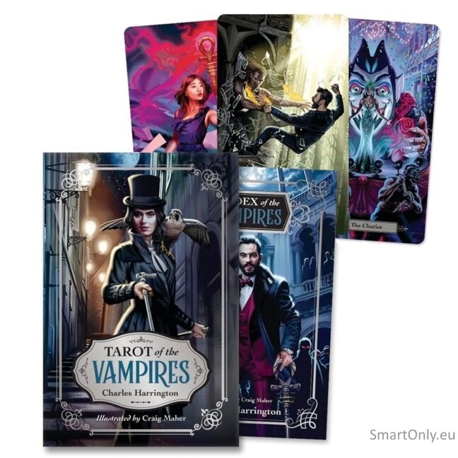 Tarot of the Vampires rinkinys Llewellyn Tarot of the Vampires rinkinys Llewellyn