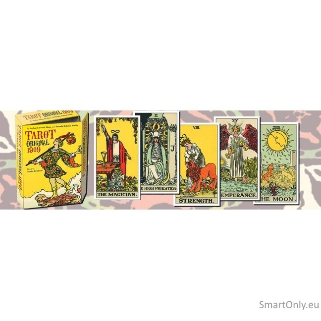 Tarot Original 1909 Kit kortos ir knyga Lo Scarabeo 1 Tarot Original 1909 Kit kortos ir knyga Lo Scarabeo 1