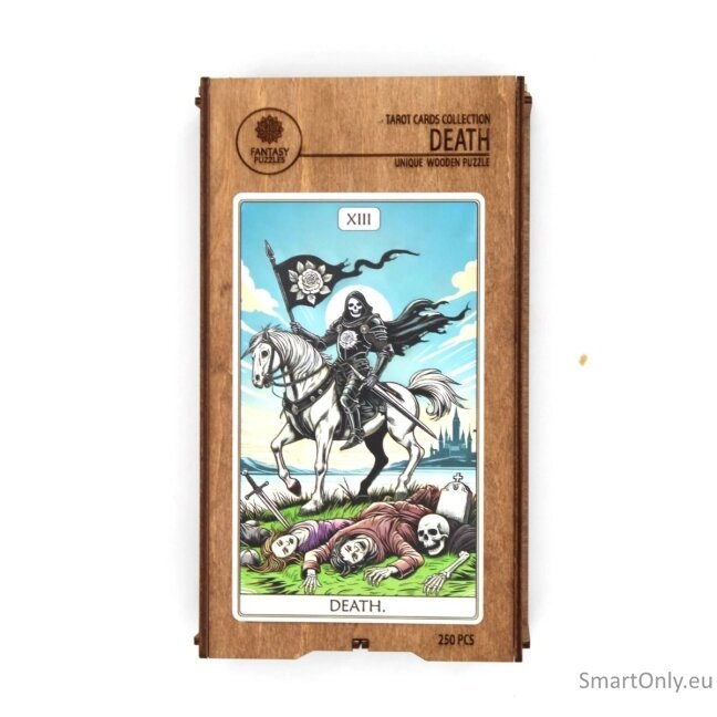 Tarot: The Death Dėlionė Iš Medžio (250 detalių) Fantasy Puzzles 3