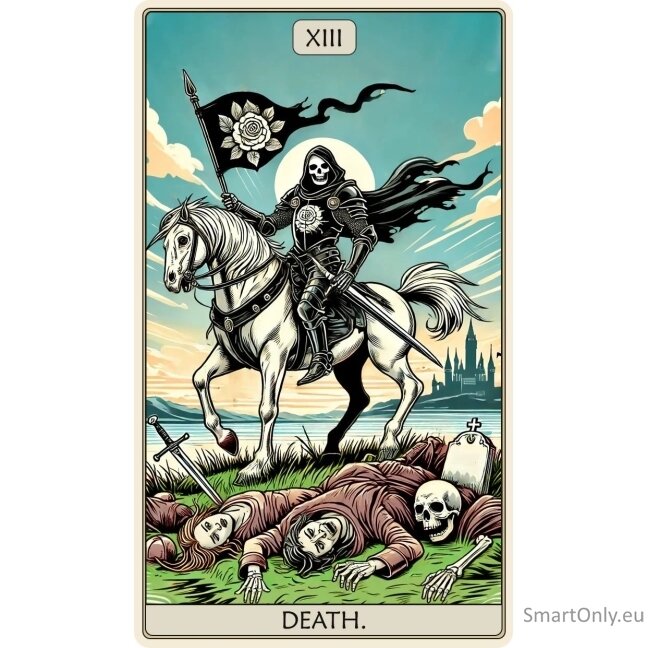Tarot: The Death Dėlionė Iš Medžio (250 detalių) Fantasy Puzzles Tarot: The Death Dėlionė Iš Medžio (250 detalių) Fantasy Puzzles