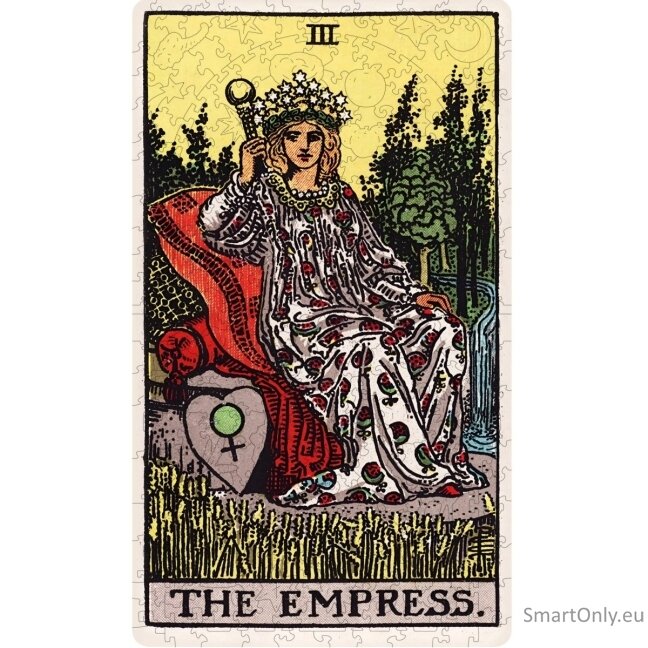 Tarot: The Empress (Rider-Waite) Dėlionė Iš Medžio (250 detalių) Fantasy Puzzles 3 Tarot: The Empress (Rider-Waite) Dėlionė Iš Medžio (250 detalių) Fantasy Puzzles 3