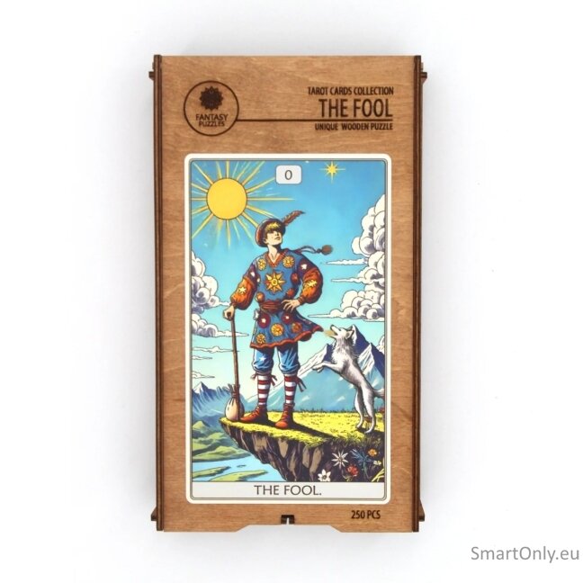Tarot: The Fool Dėlionė Iš Medžio (250 detalių) Fantasy Puzzles 3 Tarot: The Fool Dėlionė Iš Medžio (250 detalių) Fantasy Puzzles 3