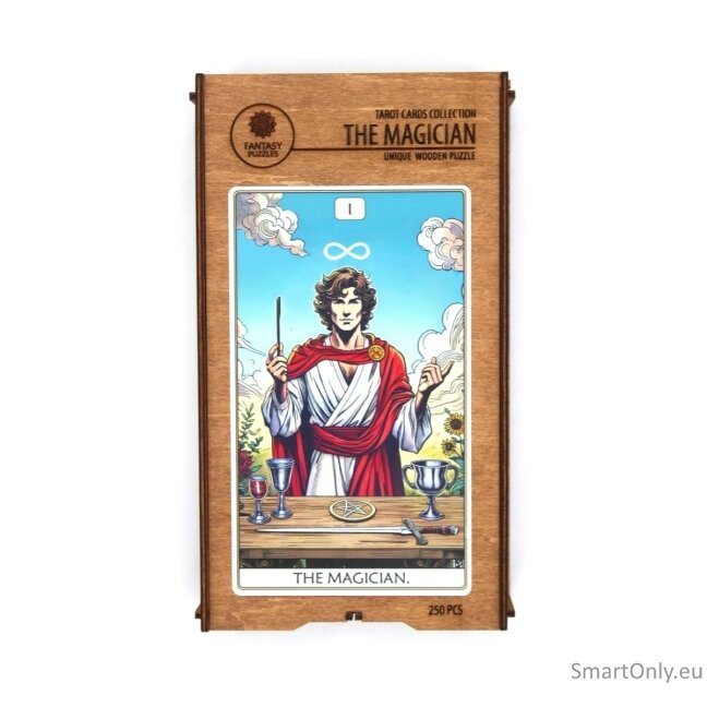 Tarot: The Magician Dėlionė Iš Medžio (250 detalių) Fantasy Puzzles 2 Tarot: The Magician Dėlionė Iš Medžio (250 detalių) Fantasy Puzzles 2
