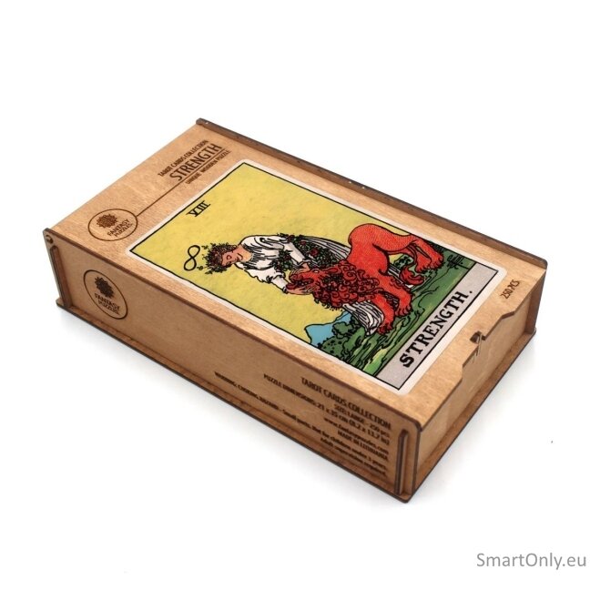 Tarot: The Strength (Rider-Waite) Dėlionė Iš Medžio (250 detalių) Fantasy Puzzles 4
