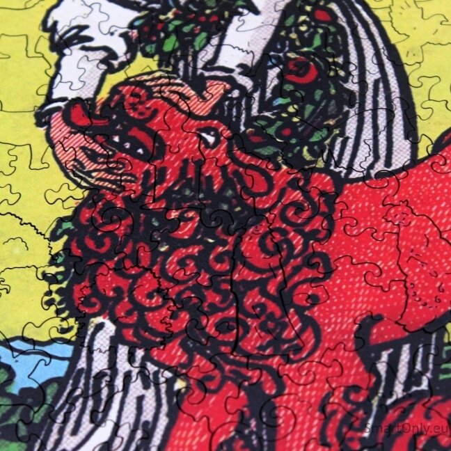 Tarot: The Strength (Rider-Waite) Dėlionė Iš Medžio (250 detalių) Fantasy Puzzles 6