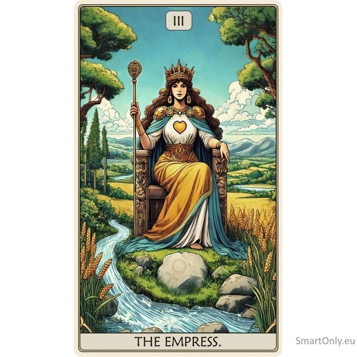 Tarot: The Empress Dėlionė Iš Medžio (250 detalių) Fantasy Puzzles Tarot: The Empress Dėlionė Iš Medžio (250 detalių) Fantasy Puzzles