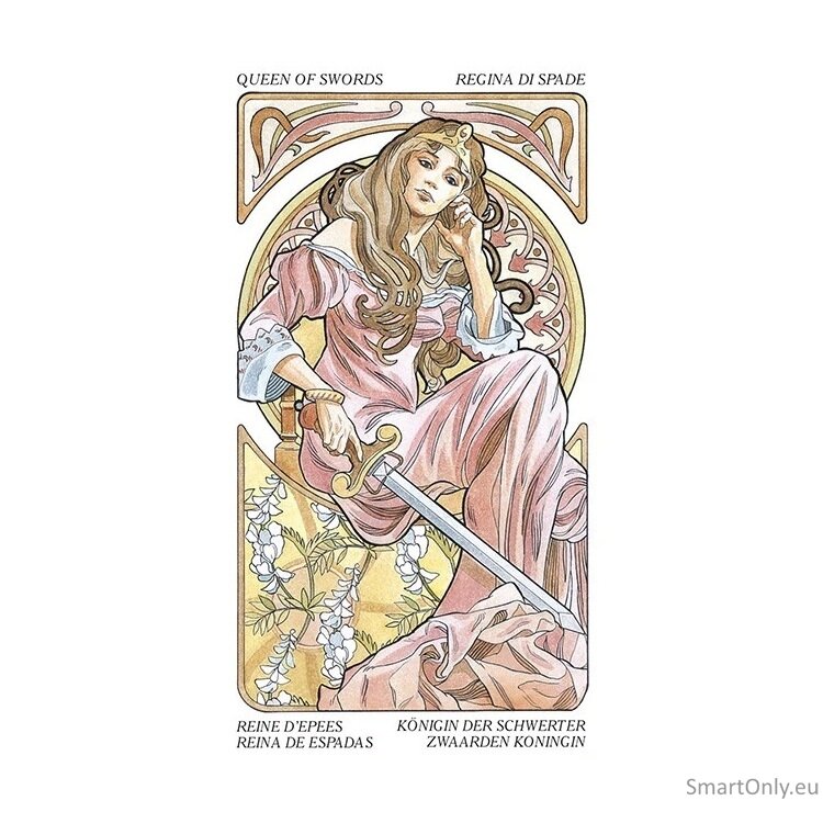 Tarot Art Nouveau kortos Lo Scarabeo 3