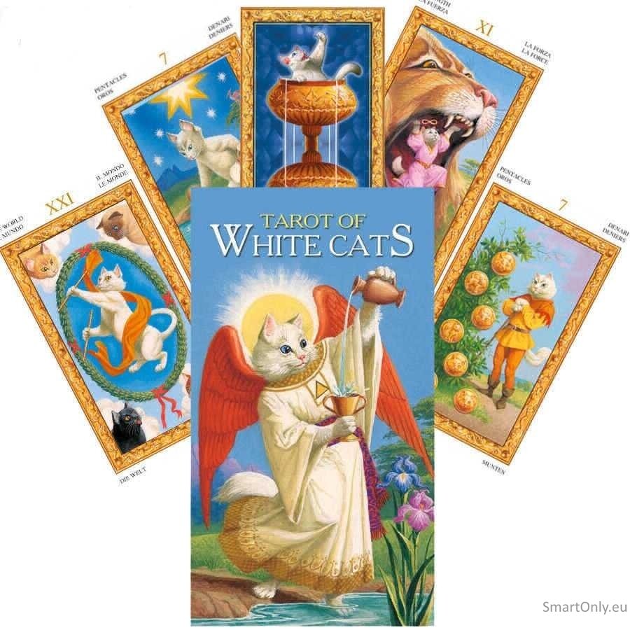 Tarot Of White Cats kortos Lo Scarabeo Tarot Of White Cats kortos Lo Scarabeo