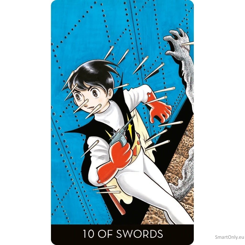 Tezuka Tarot kortų ir knygos rinkinys Lo Scarabeo 10