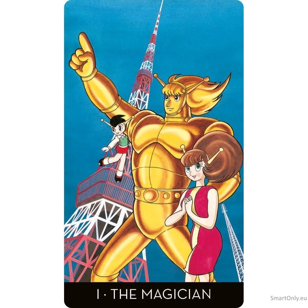 Tezuka Tarot kortų ir knygos rinkinys Lo Scarabeo 12 Tezuka Tarot kortų ir knygos rinkinys Lo Scarabeo 12