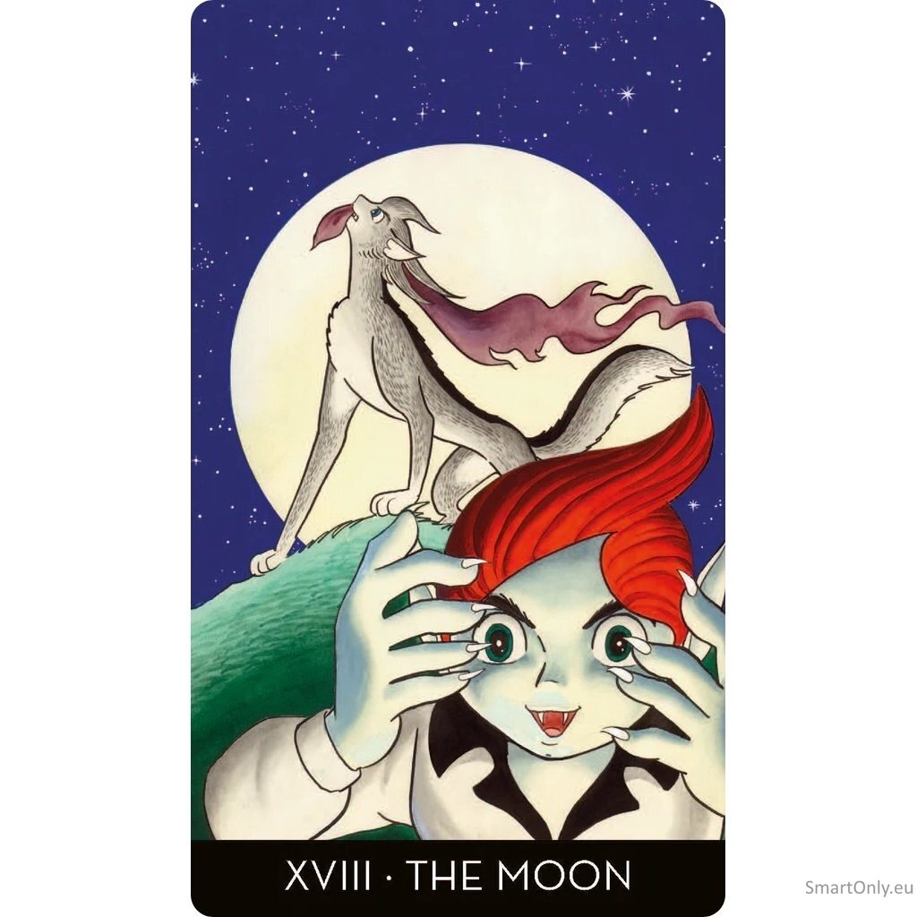 Tezuka Tarot kortų ir knygos rinkinys Lo Scarabeo 3